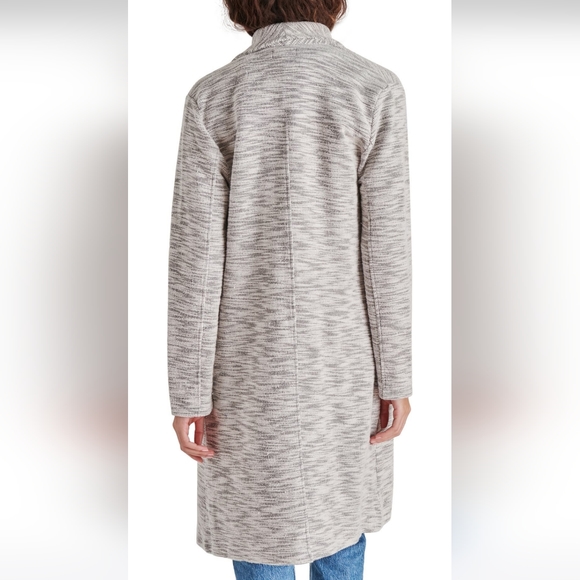 *1 Left!* NWT STEVE MADDEN | Duster Coat in Heathered Grey XS/S - Picture 6 of 12